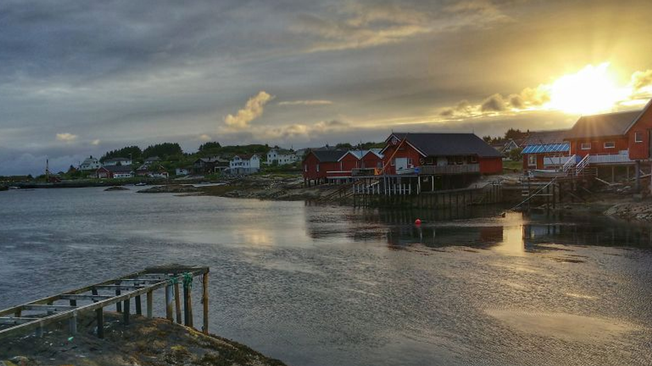 Nórsko - príroda a domy