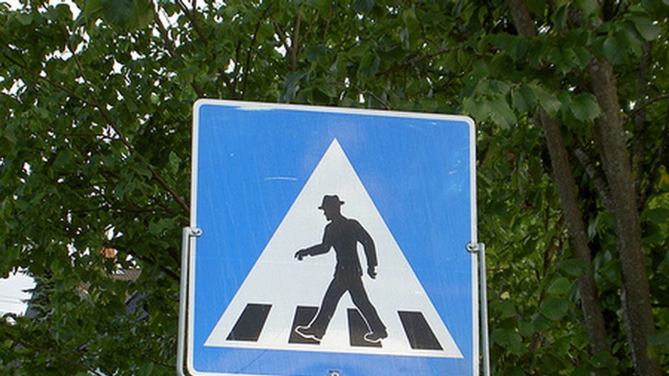 prechod pre chodcov značka