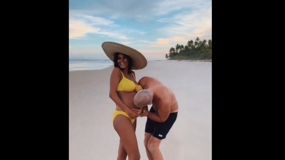 Vincent s manželkou Tinou