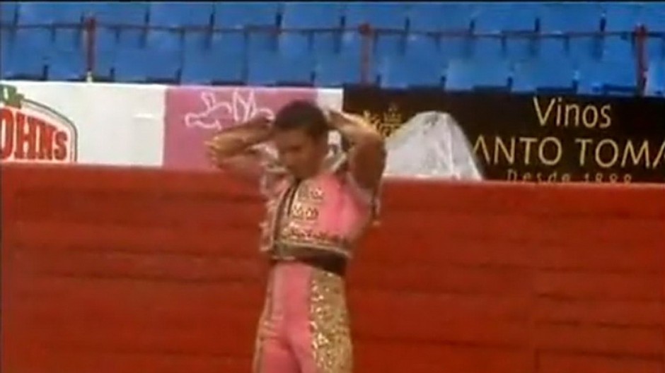 mexický toreádor Christian Hernandez