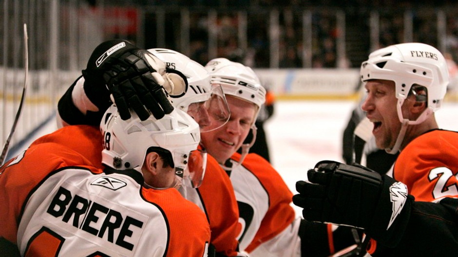 hokejisti philadelphie a briere