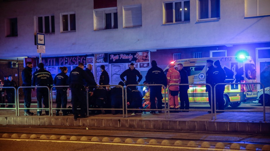 Útok na policajtov v Budapešti