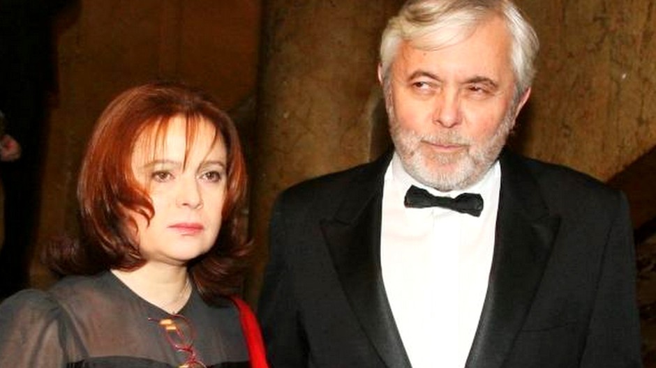 Libuše Šafránková s Josefom Abrhámom