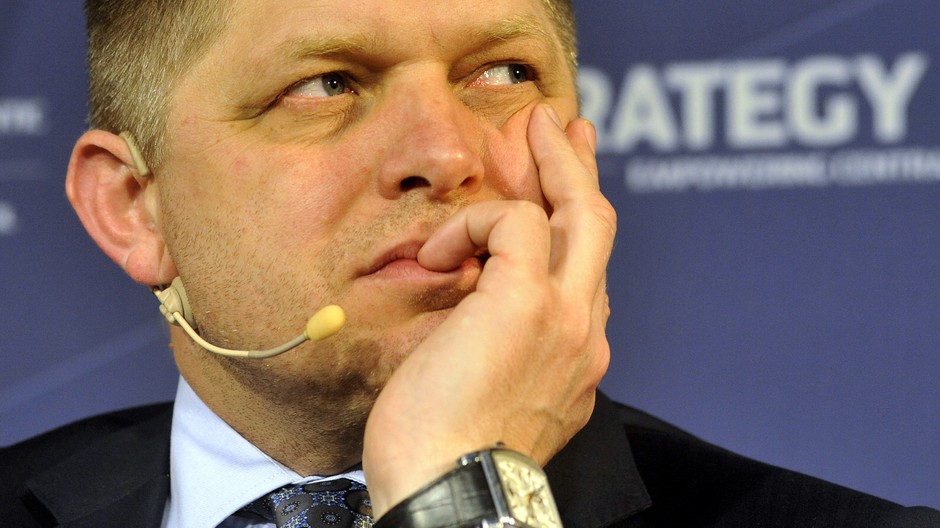 Robert Fico na konferencii