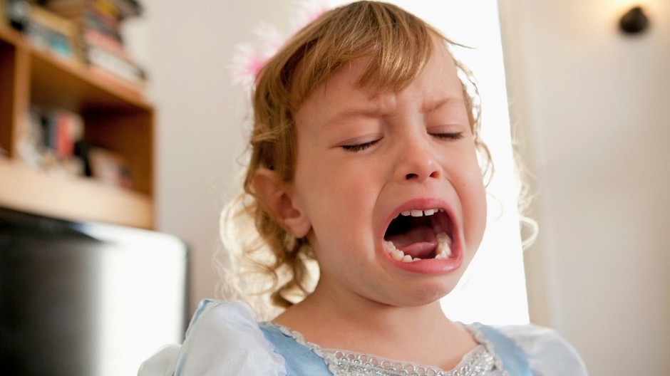dieťa plače