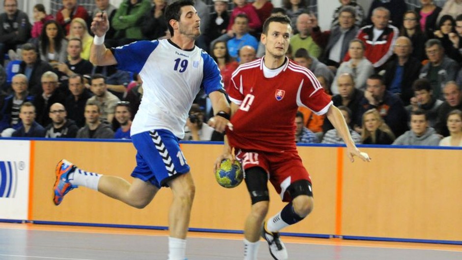 hádzána Slovensko-Grécko