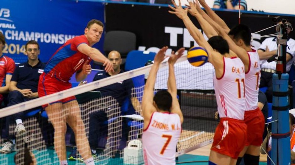 volejbal muži Slovensko Čína