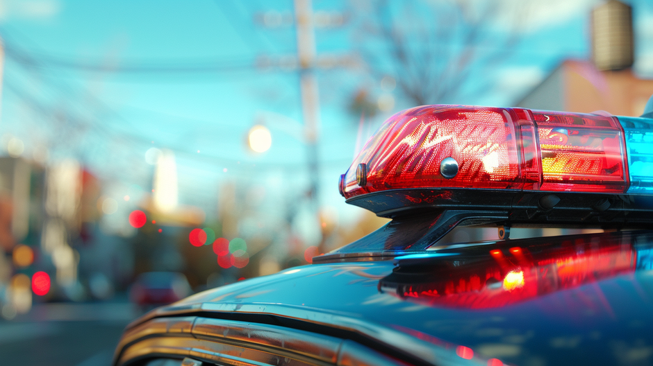 polícia zahraničie il policajné majáky il policajné svetlá il