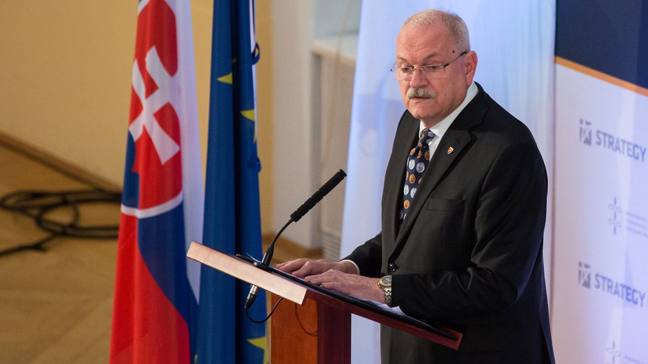 Ivan Gašparovič na Národnom konvente EÚ