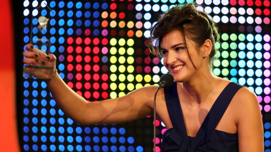 Slávik 2009: Strieborná v kategórii speváčka roka Jana Kirschner