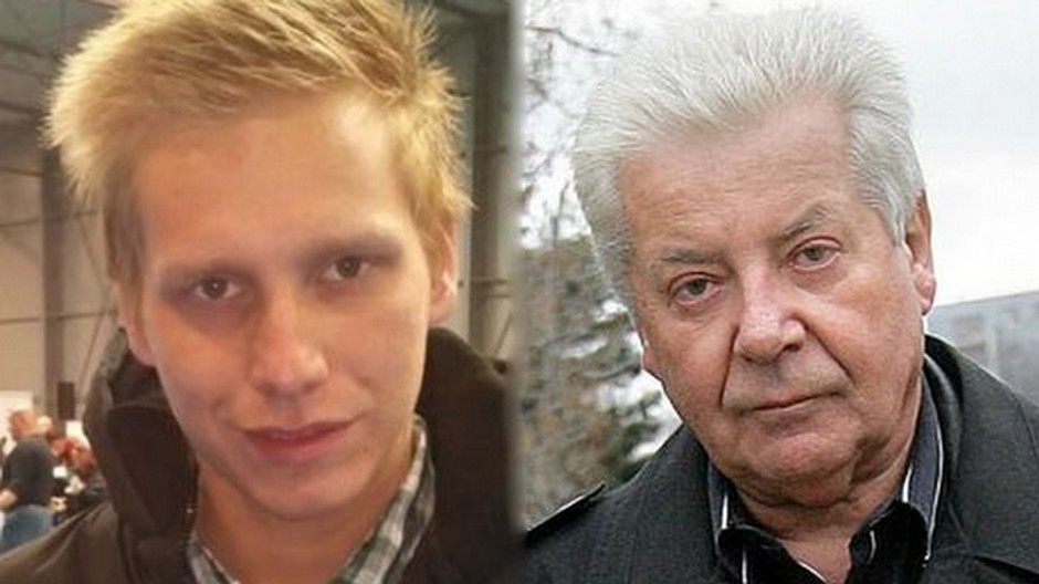 Přemek Podlaha a vnuk hl