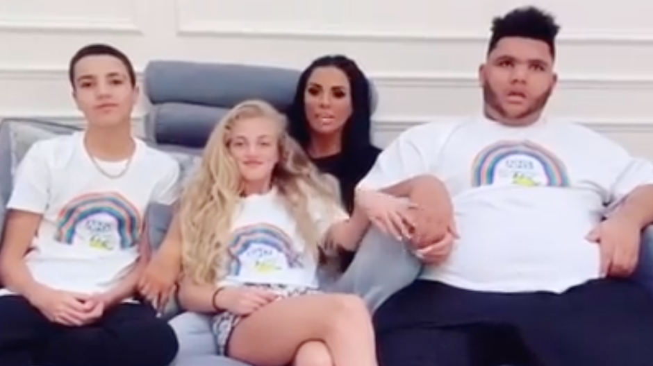 Katie Price s deťmi