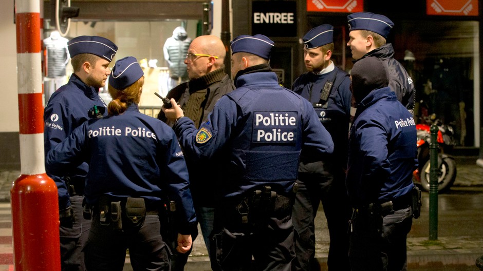 Belgická polícia ilustračné foto