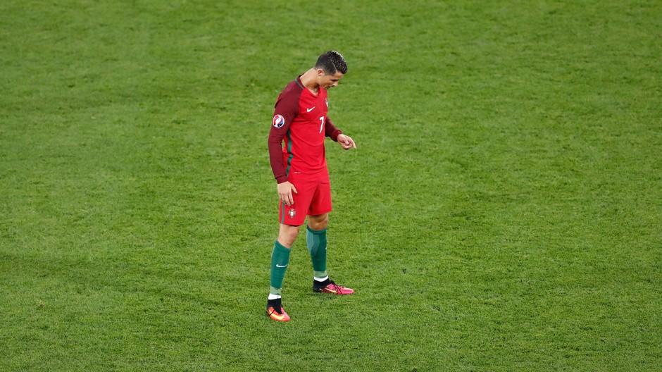 Euro 2016: Portugalsko - Island Cristiano Ronaldo