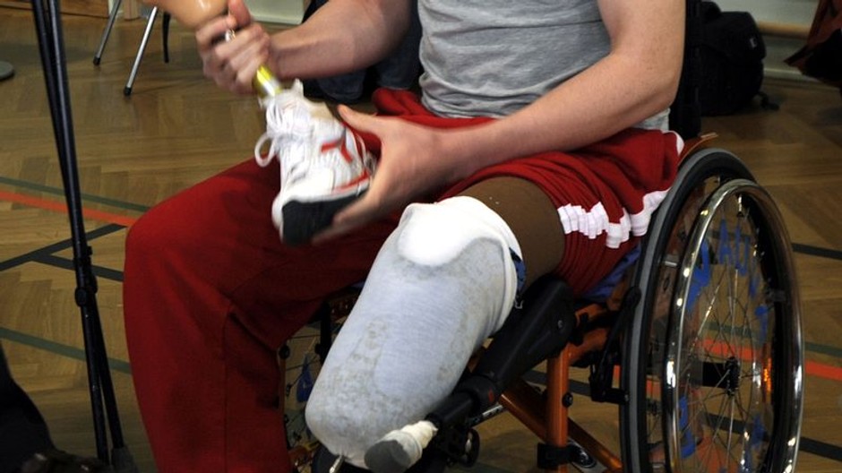 Lanziger na vozíčku