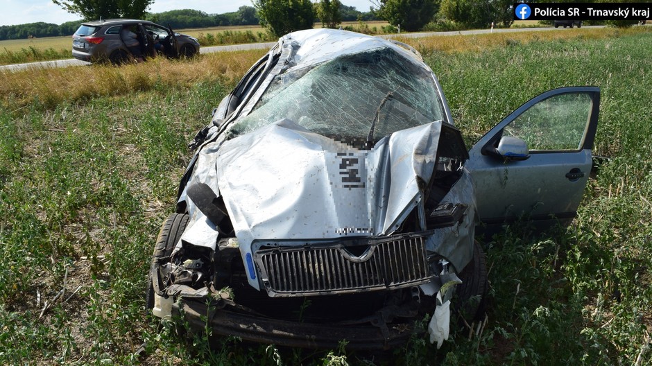 Len 16-ročná spolujazdkyňa utrpela vážne zranenia