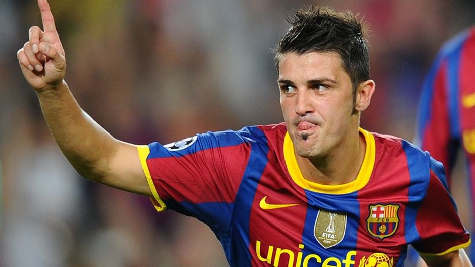 David Villa Barcelona