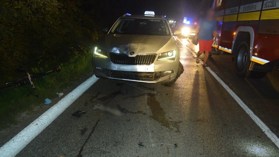 zrážka auto cyklista