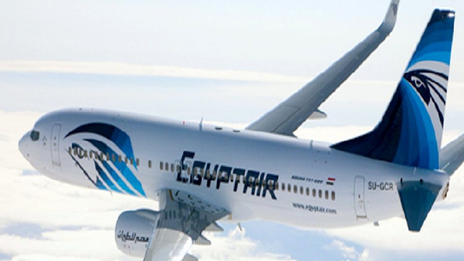 lietadlo egyptair vo vzduchu
