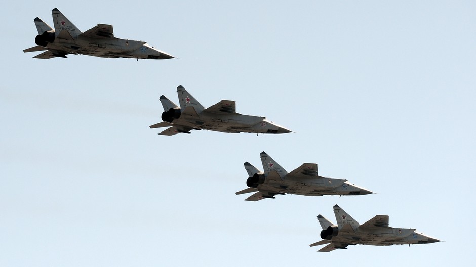 ruské stíhačky MIG 31