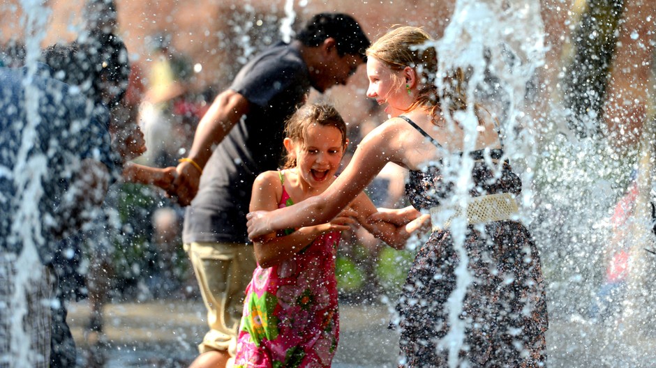 fontana teplo ilustracne