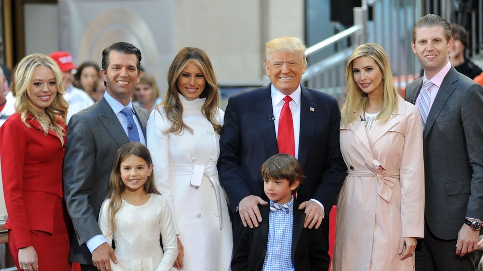 Donald Trump s rodinou
