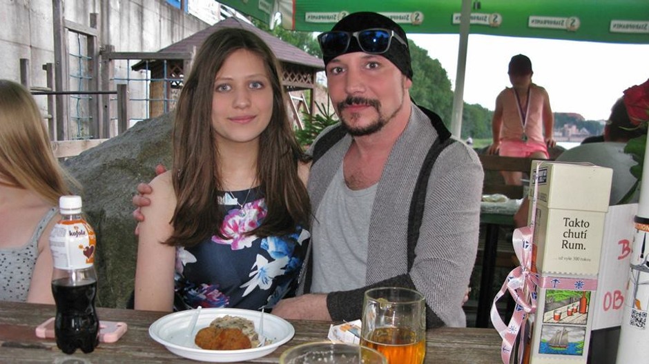 Bohuš Matuš s priateľkou