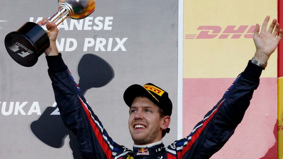 Vettel v Japonsku