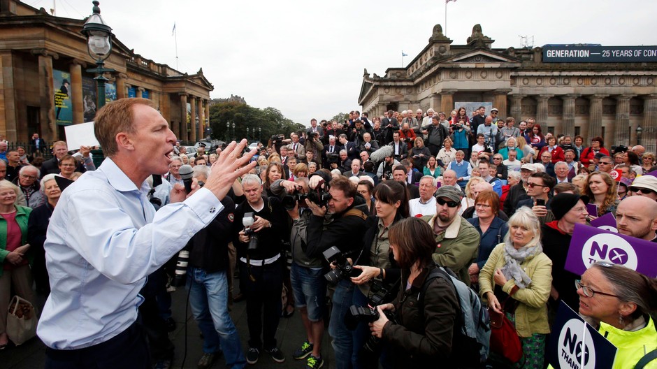 Škótsko - stále viac Škótov chce oddelenie od Británie
