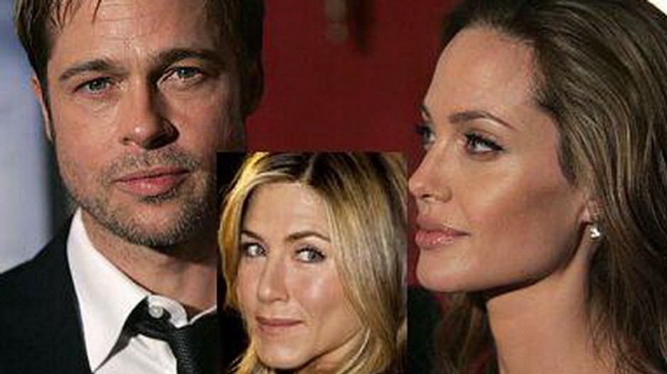 Trojuholník Pitt, Aniston, Jolie, 1