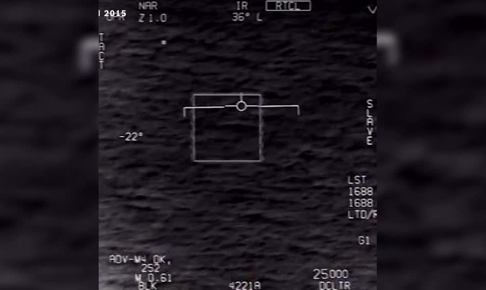 UFO? Americká armáda potvrdila pravosť záberov na neznámy objekt