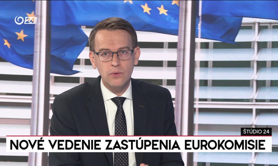 Štúdio 24: Nové vedenie zastúpenia eurokomisie