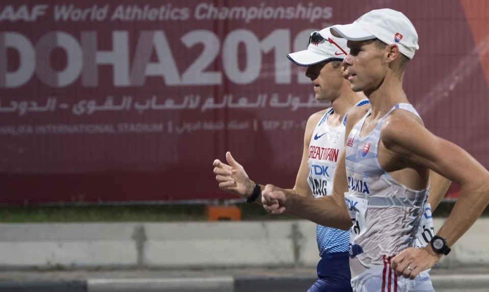 Matej Tóth chodeckú päťdesiatku v extrémnych podmienkach nedokončil