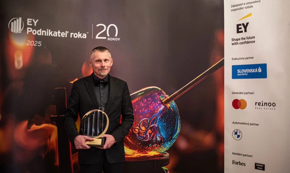 EY Podnikateľ roka 2025: Jaroslav Maslen