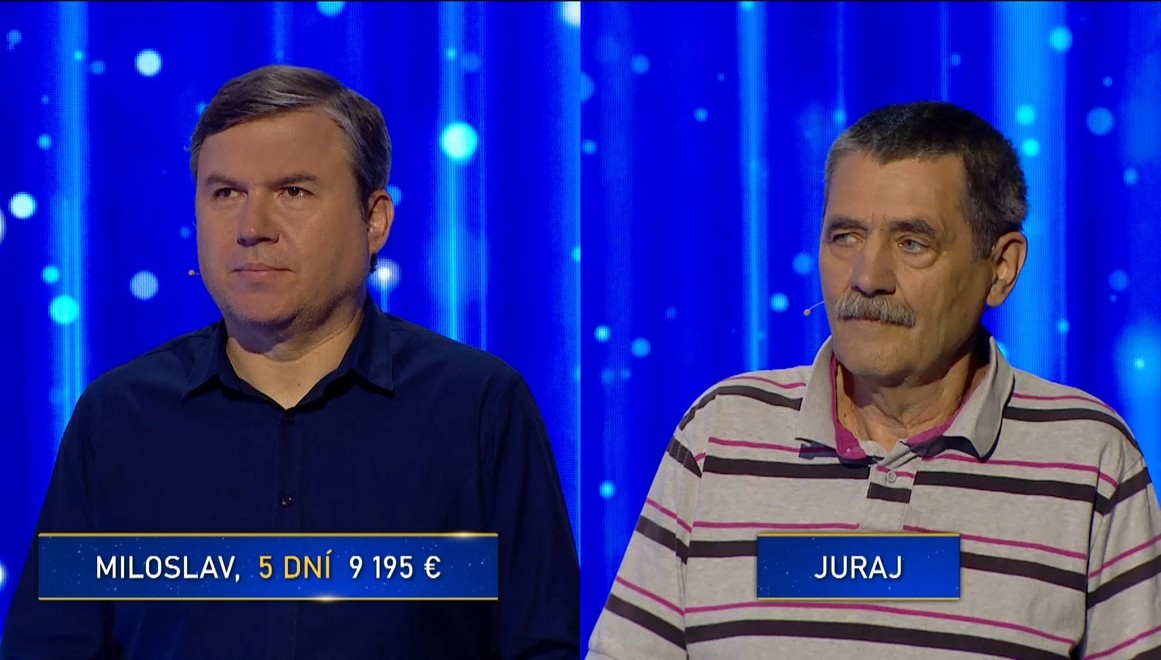 SÚBOJ TITANOV v Riskuj!: NEPORAZITEĽNÝ Juraj sa vracia, vyzve 5-násobného šampióna Miloslava!