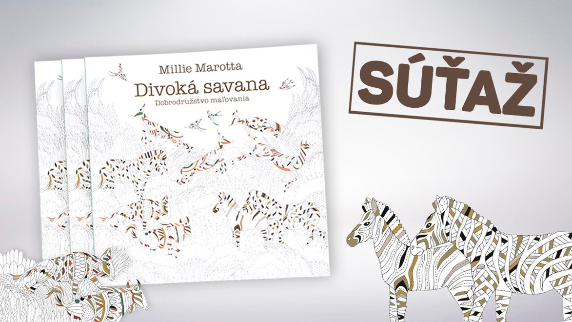 Fanúšikovia seriálu ZOO, zapojte sa do súťaže a vyhrajte antistresovú omaľovánku z africkej savany!