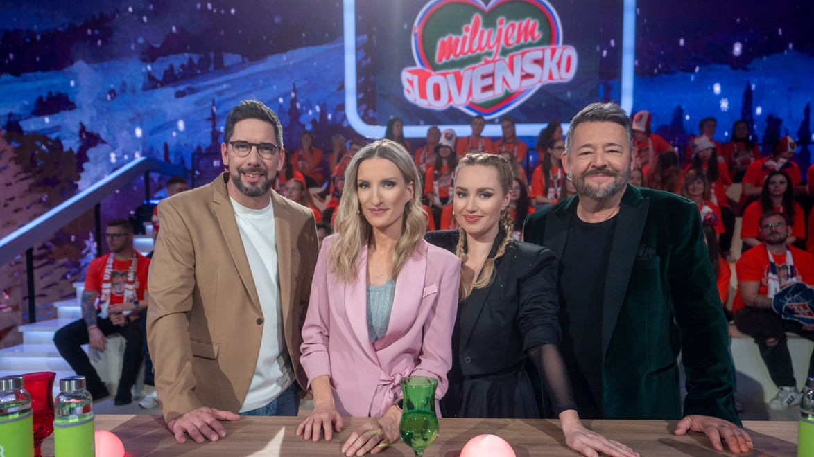 Silvester na JOJke ovládla zábava:  Milujem Slovensko s Adelou a Sajfom zasiahlo viac ako milión divákov