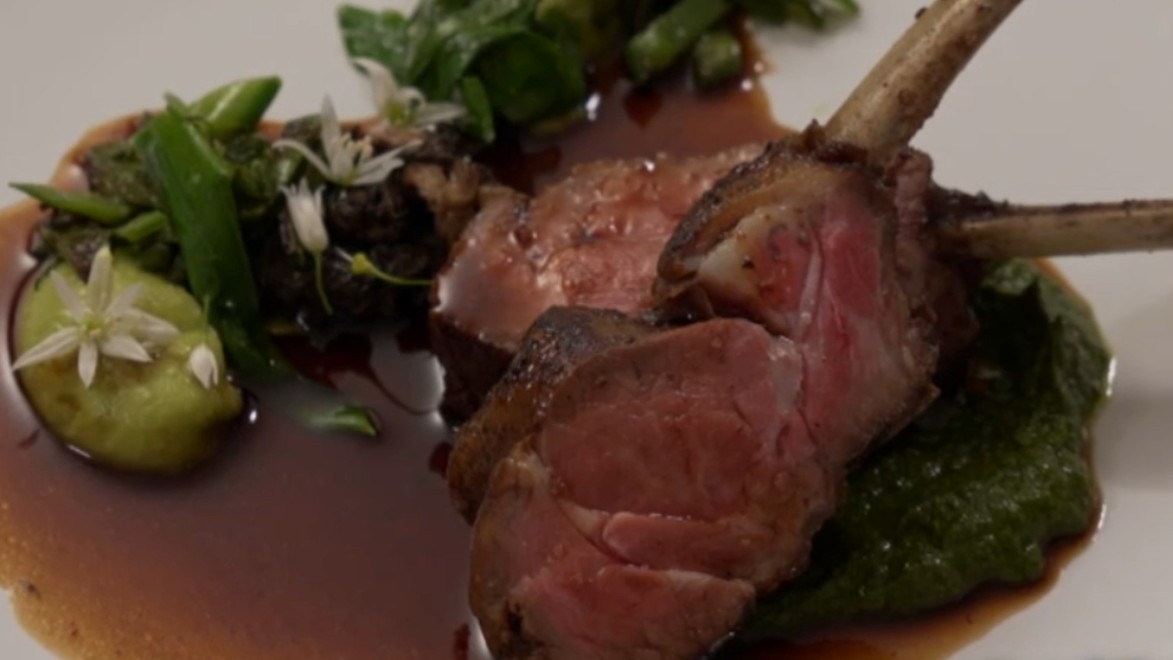 Hlavné jedlo: Jahňacie kotlety