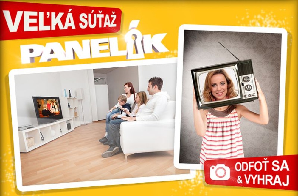 Veľká súťaž: Ukáž celému Slovensku, ako pozeráš Panelák a vyhraj!