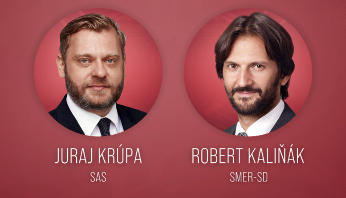 Juraj Krúpa verzus Robert Kaliňák: Aké otázky dostali od divákov?