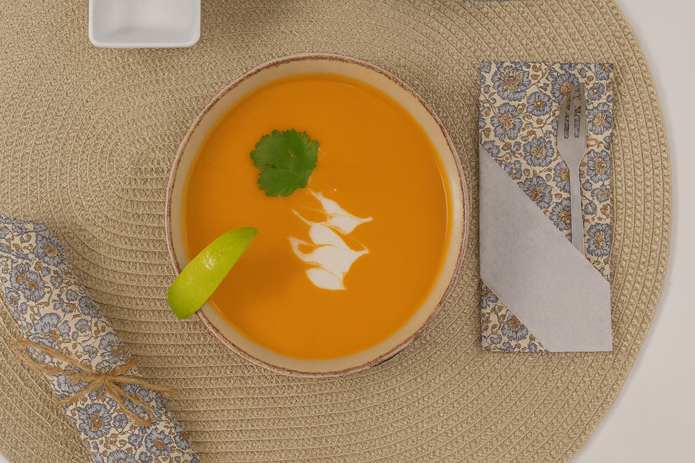 POLIEVKA - Batátový krém s arašidovým maslom