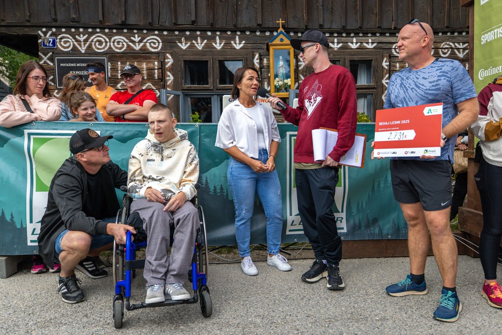 Najväčšie preteky v histórii Behaj lesmi: V Čičmanoch sme pre Martina vyzbierali 2731 €!