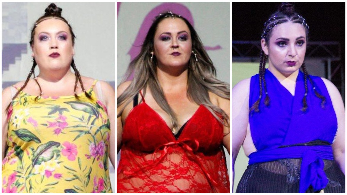 Obézne modelky na módnej prehliadke: Celulitída, kilá tuku a mľandravá koža!